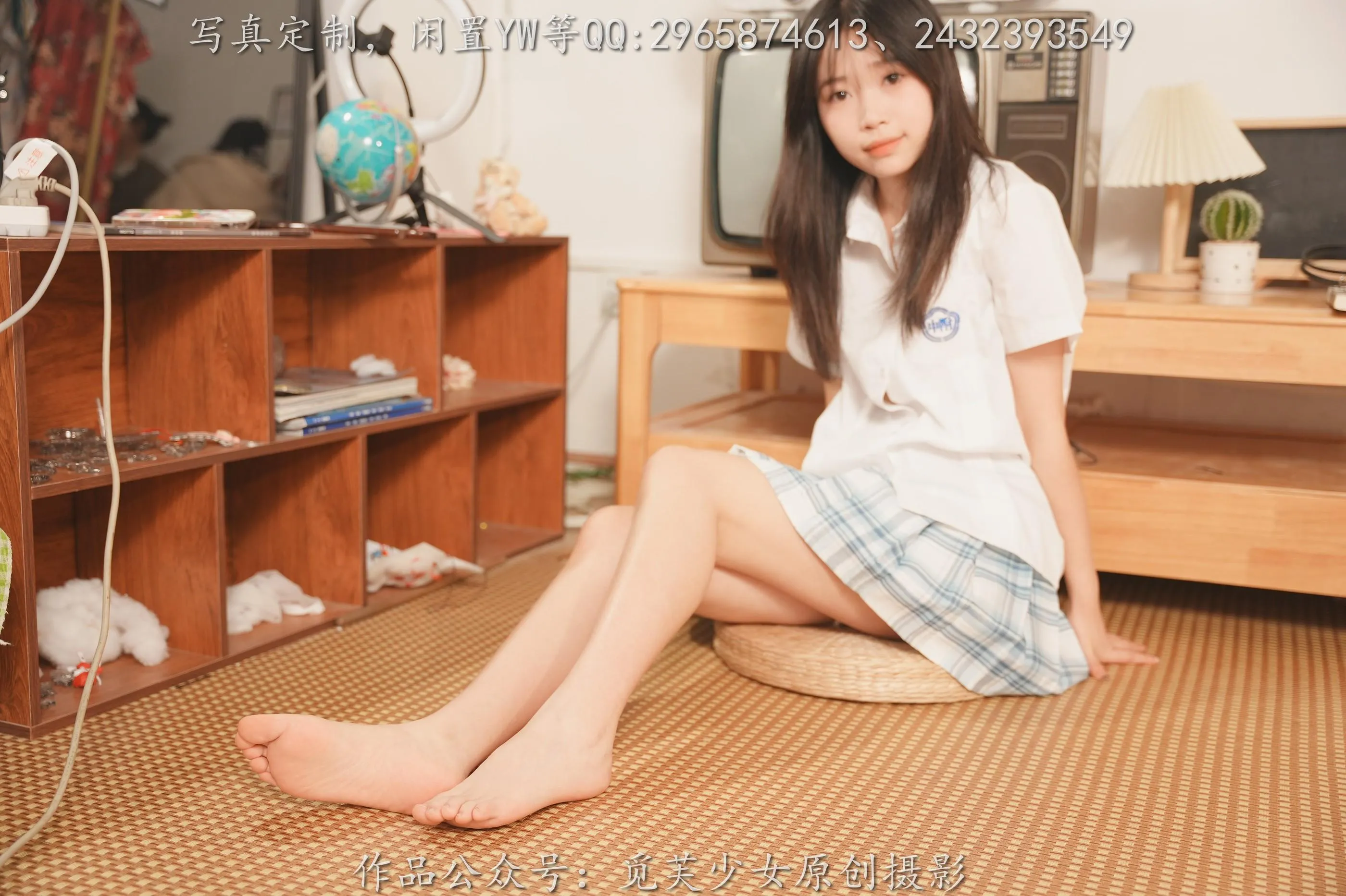 觅芙少女 NO.114 敏敏-青春就是要拍校服记录啦 [124P]插图1
